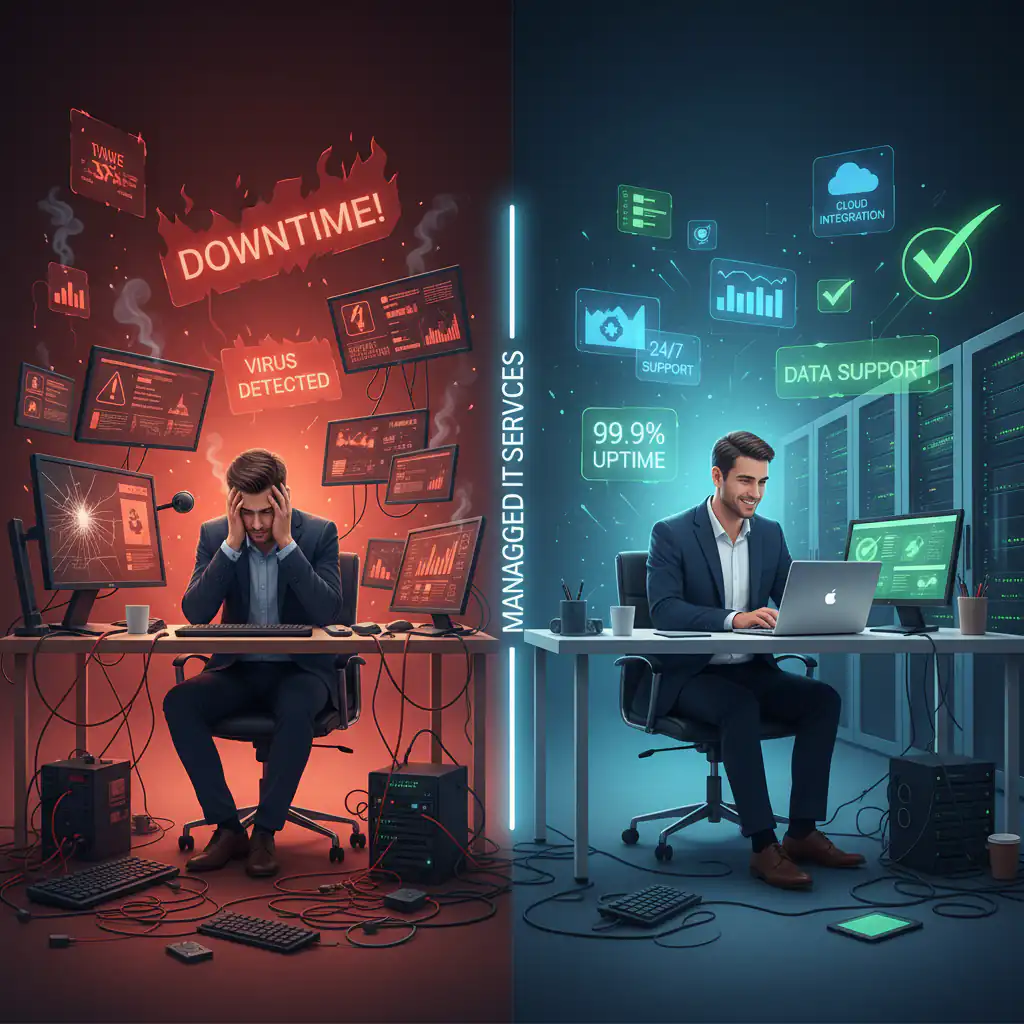 IT downtime and security gaps cause business risk